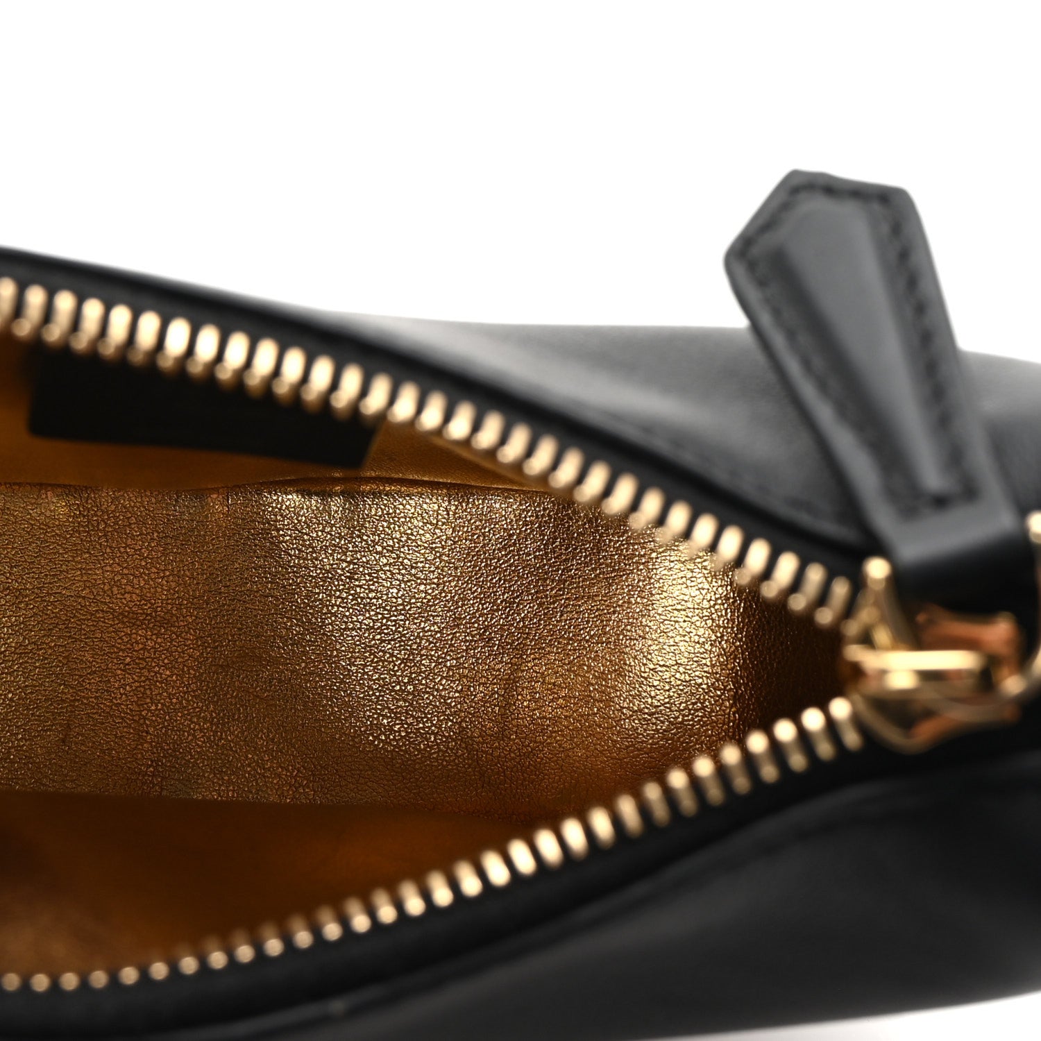 Fendi Vitello Grace Matte Nano Fendigraphy Hobo Charm Black 5 of 11