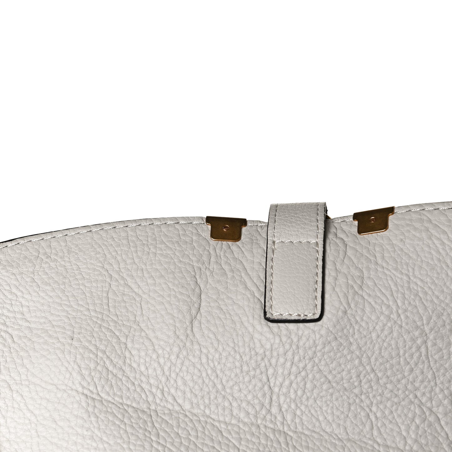 Calfskin Large Marcie Satchel Dove