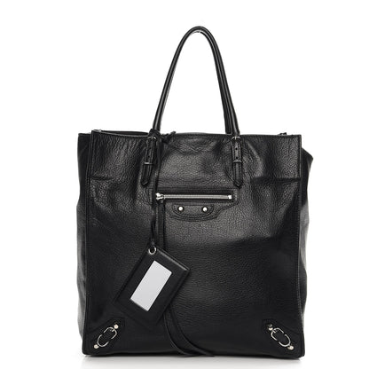 Balenciaga Veau Papier Tote Black 1 of 12