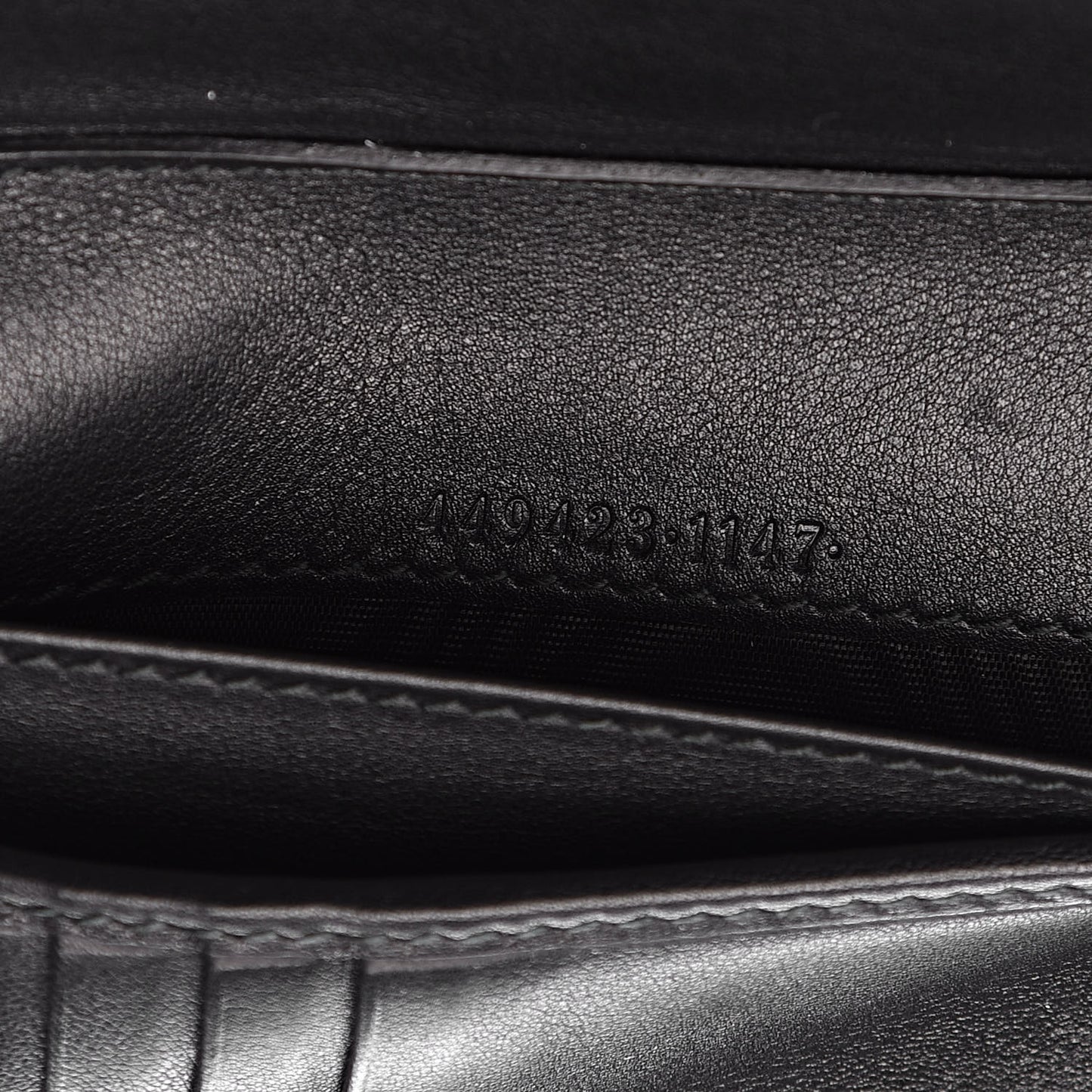 Soft Microguccissima Zip Around Organizer Wallet Black