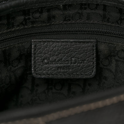 Christian Dior Calfskin Double Saddle Bag Black 7 of 13