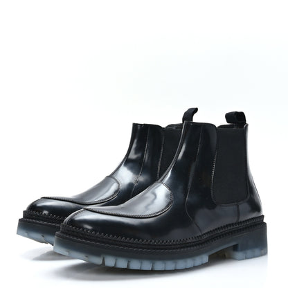 Jimmy Choo Box Calfskin Mens Boaz Chelsea Boots 44.5 Black 3 of 8