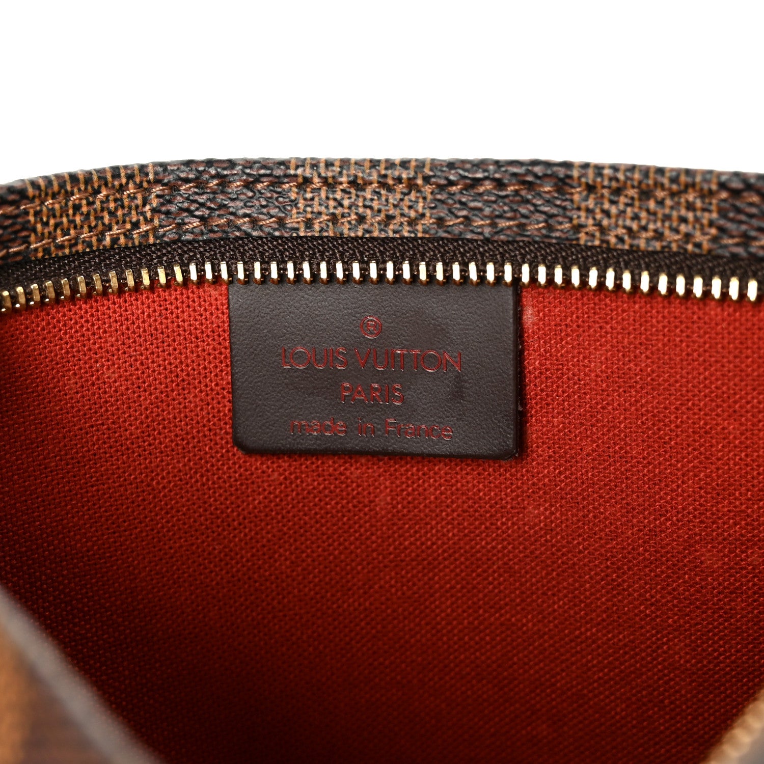 Louis Vuitton Damier Ebene Navona Pochette Accessories 6 of 11