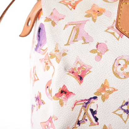 Louis Vuitton Watercolor Aquarelle Speedy 30 White 10 of 21