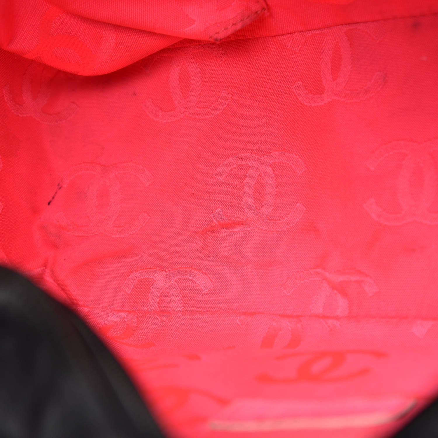 Chanel Calfskin Quilted Large Cambon Bowler Black 11 of 17