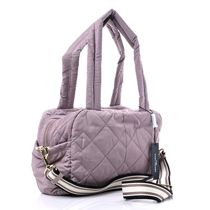 Marc Jacobs Nylon Quilted Small Weekender Bag Bark 2 of 8