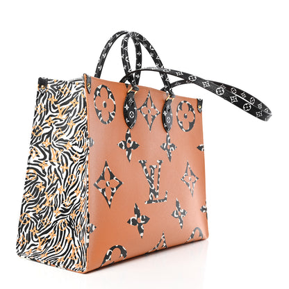 Louis Vuitton Monogram Giant Jungle Onthego GM Ivory 2 of 4