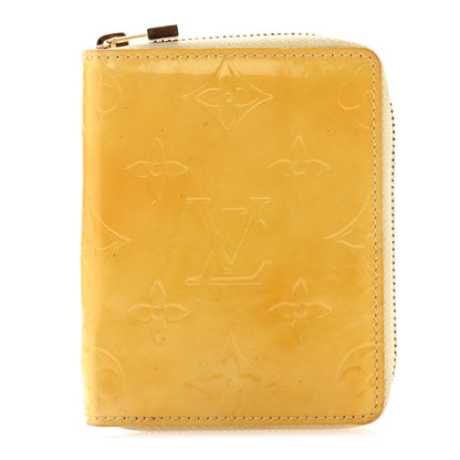 Louis Vuitton Vernis Broome Zip Wallet Jaune Passion 1 of 8