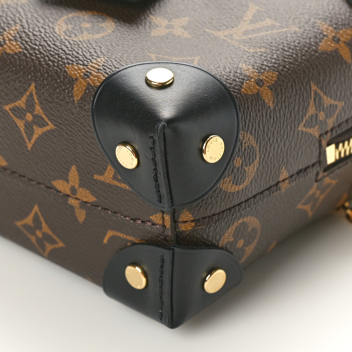 Monogram Petite Malle Souple Black