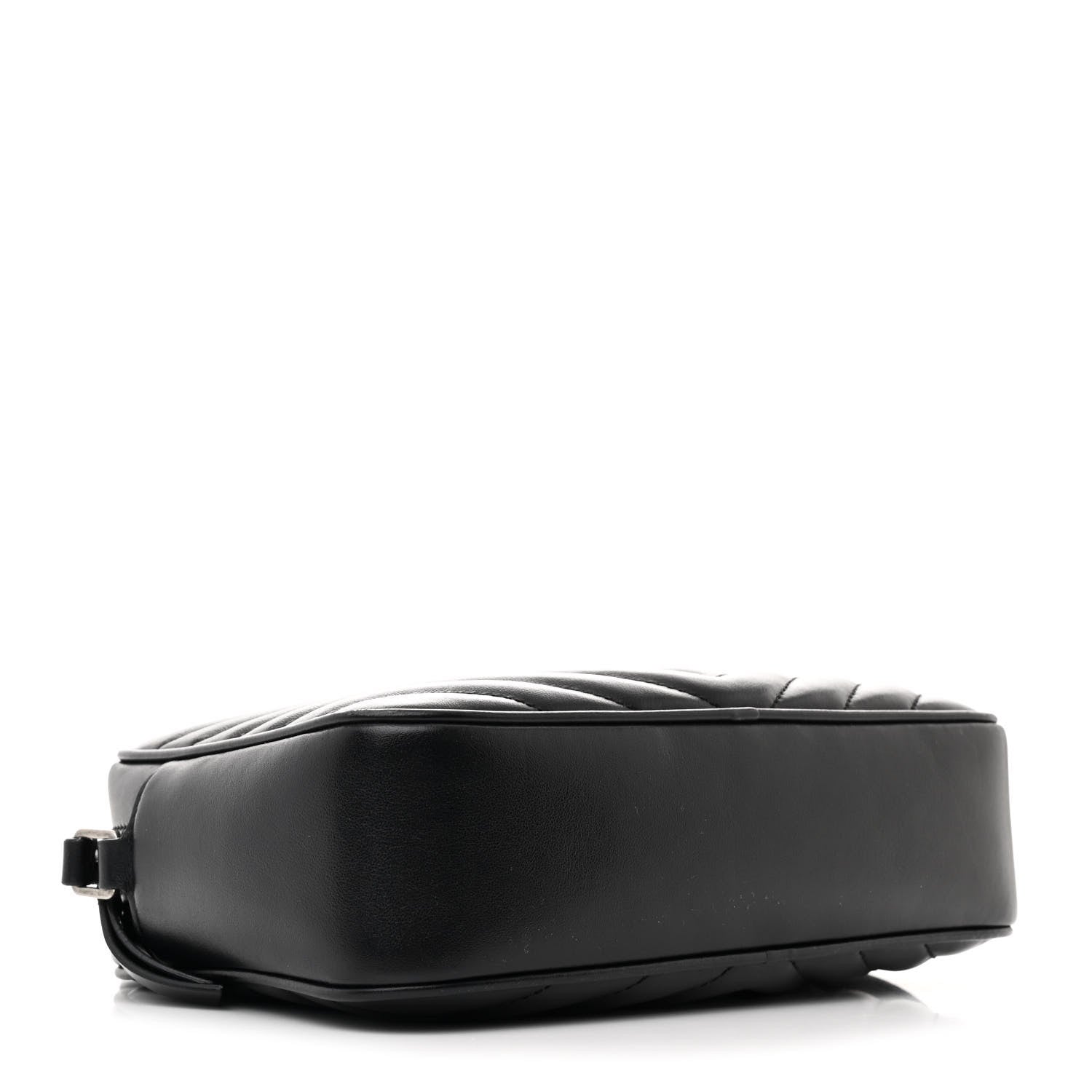 Saint Laurent Calfskin Matelasse Monogram Lou Camera Bag Black 4 of 11