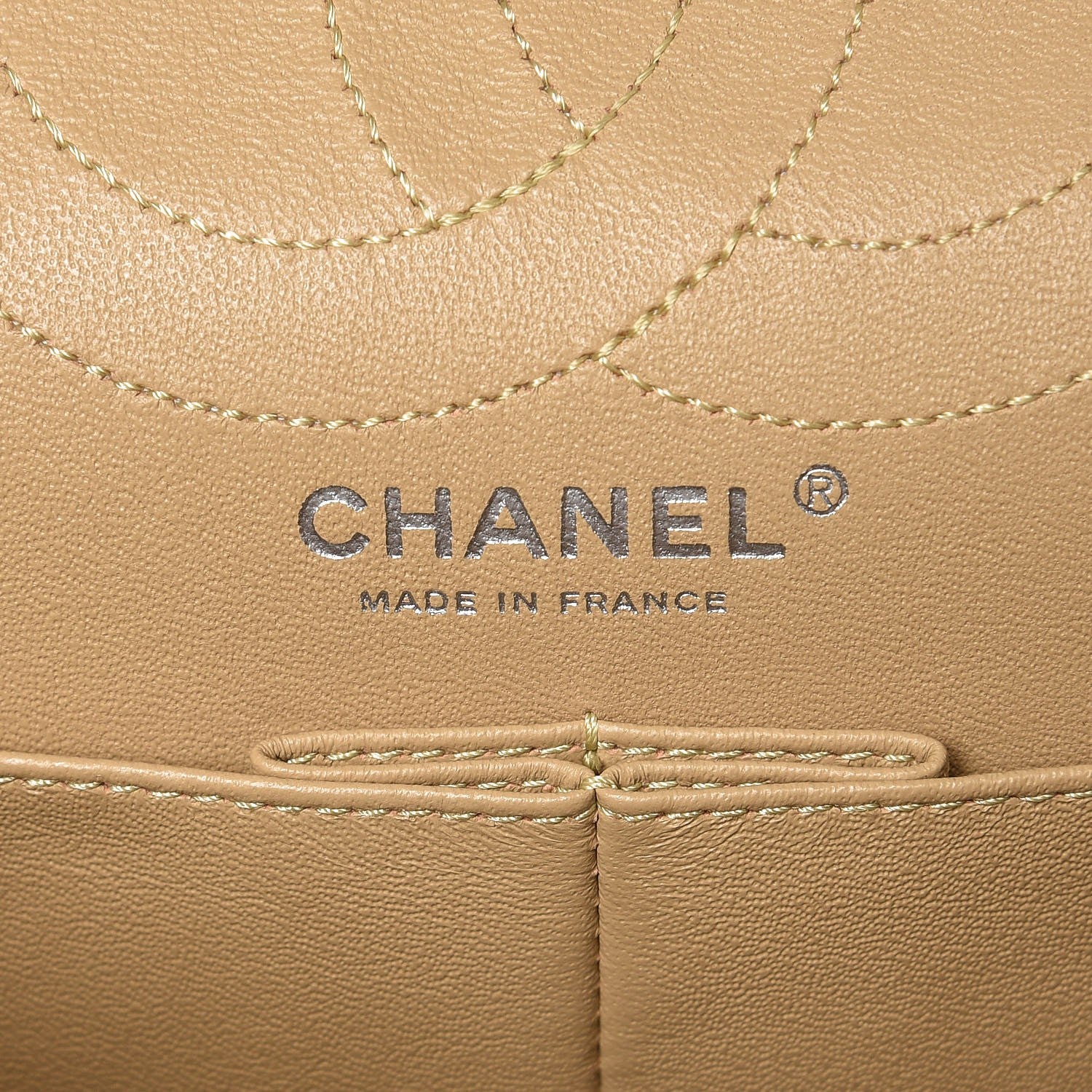 Chanel Metallic Aged Calfskin Quilted 2.55 Reissue 226 Flap Gold 9 of 16