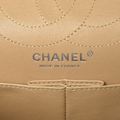 Chanel Metallic Aged Calfskin Quilted 2.55 Reissue 226 Flap Gold 9 of 16