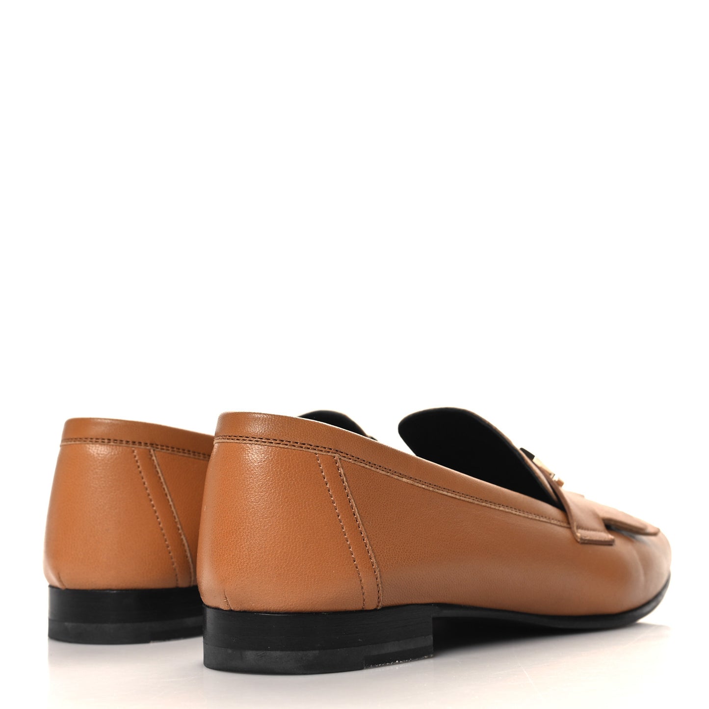 Goatskin Womens Royal Loafers 38 Naturel