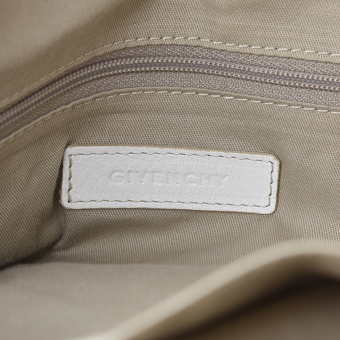 Sugar Goatskin Medium Nightingale Tote Bag Ivory