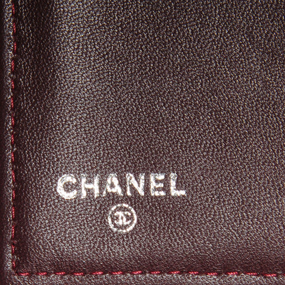 Chanel Lambskin Quilted Large Flap Wallet Black 6 of 8