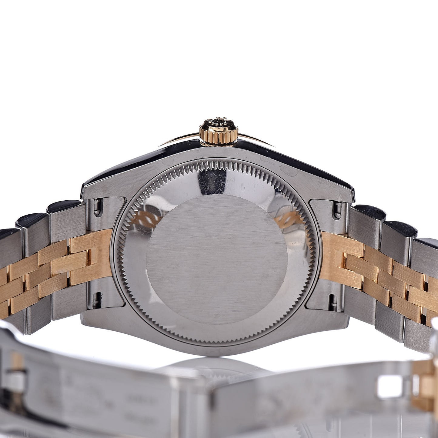 Stainless Steel 18K Yellow Gold Diamond 31mm Oyster Perpetual Datejust Watch Silver Roman 178343