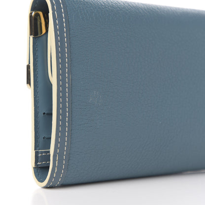 Louis Vuitton Suhali Porte Tresor International Wallet Blue 7 of 8