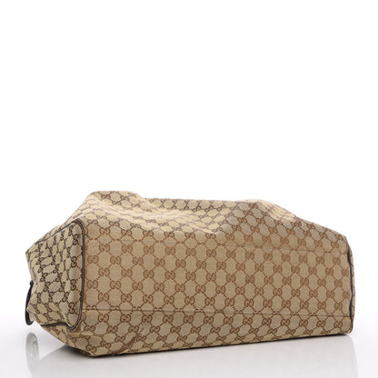 Gucci Monogram Large Sukey Tote Dark Brown 4 of 19