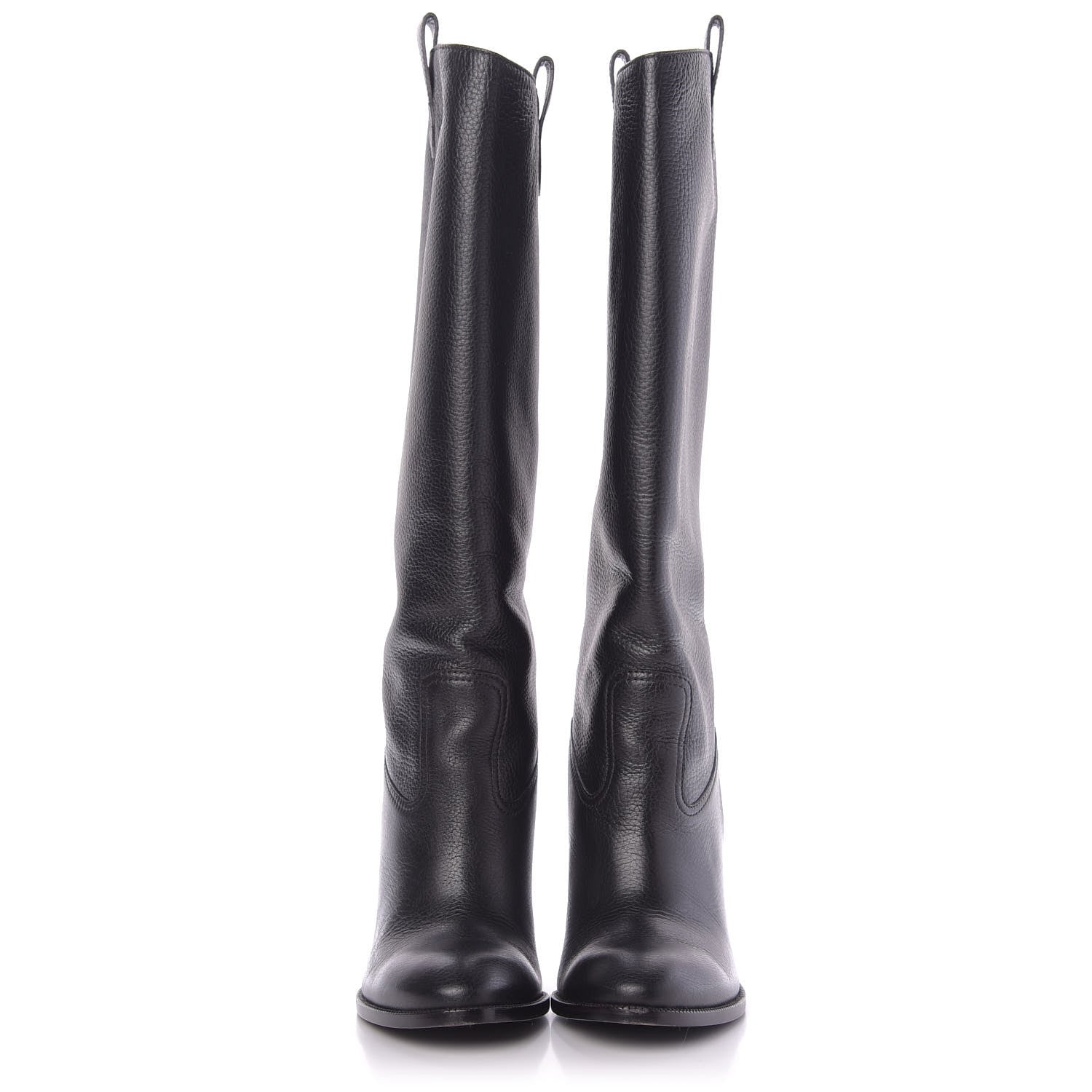 Gucci Calfskin Cellarius Boots 41 Black 2 of 11