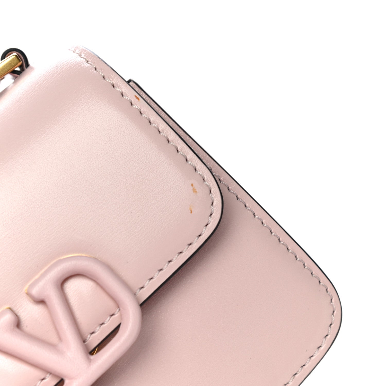 Valentino Garavani Smooth Calfskin Micro VSling Shoulder Bag Rose Quartz 10 of 10