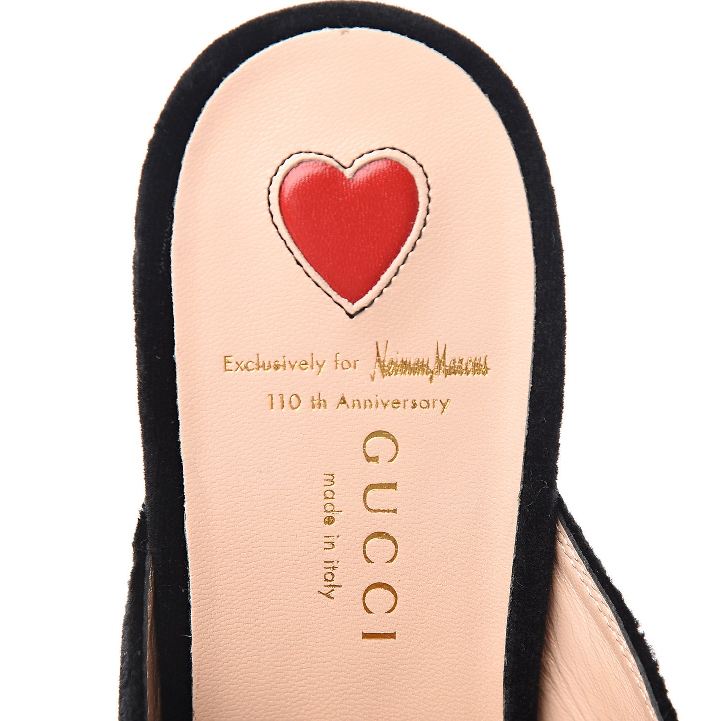 Velvet Frog Embroidered Womens Princetown Slippers 36.5 Black