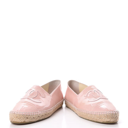 Chanel Patent CC Espadrilles 39 Pink 6 of 13