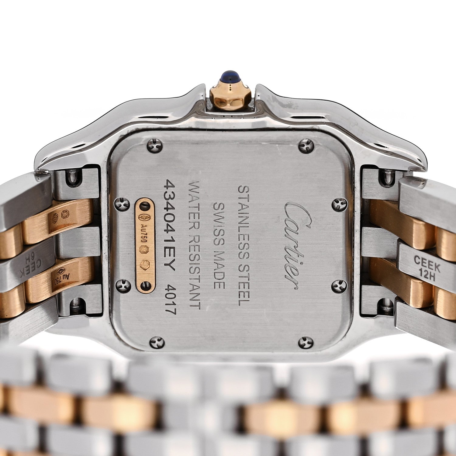 Cartier Stainless Steel 18K Yellow Gold 27mm Panthere Quartz Watch 4 of 5