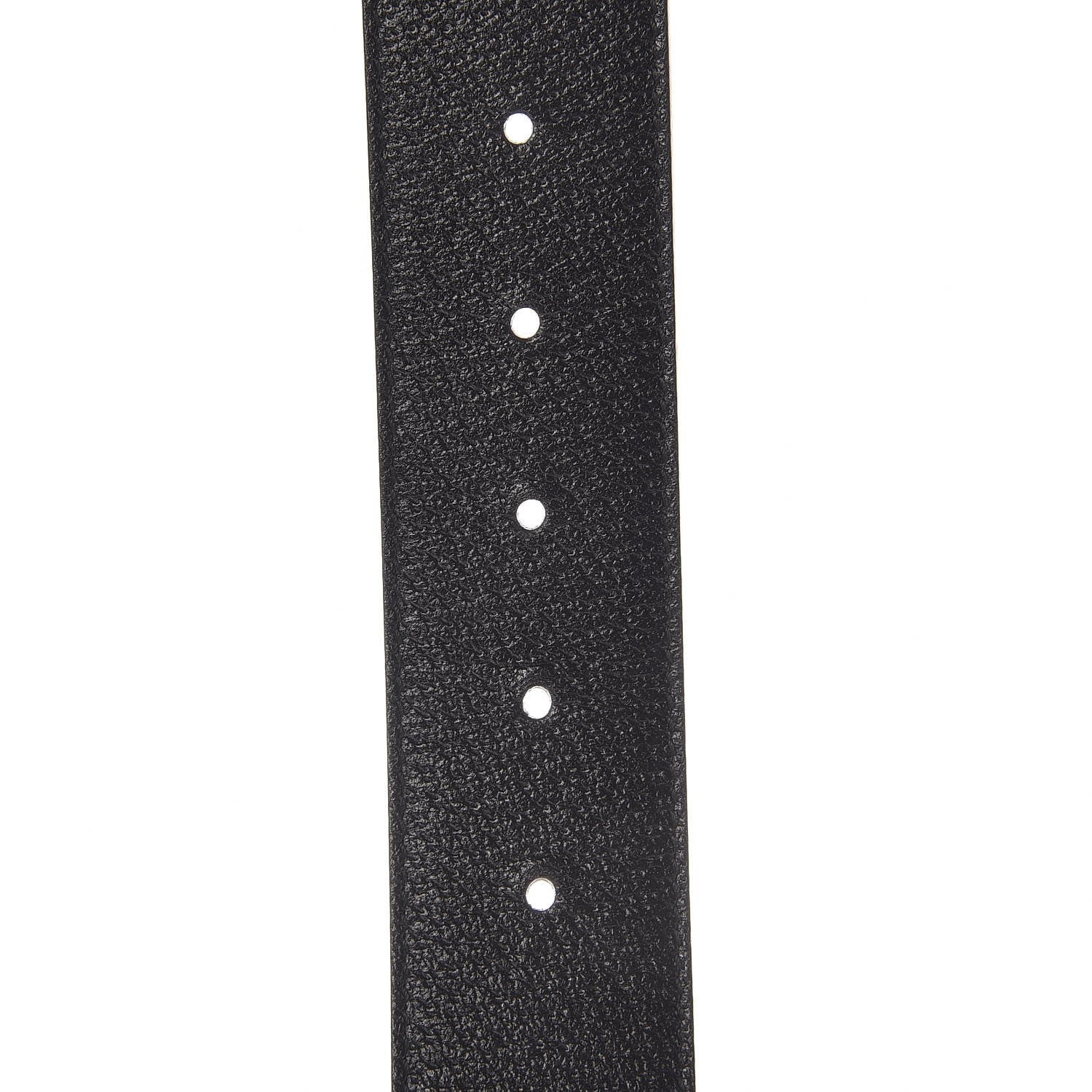 Gucci Textured Calfskin Double G 40mm Belt 90 36 Black 7 of 7