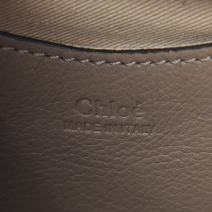 Chloe Suede Calfskin Small Owen Bucket Bag Motty Grey 6 of 8