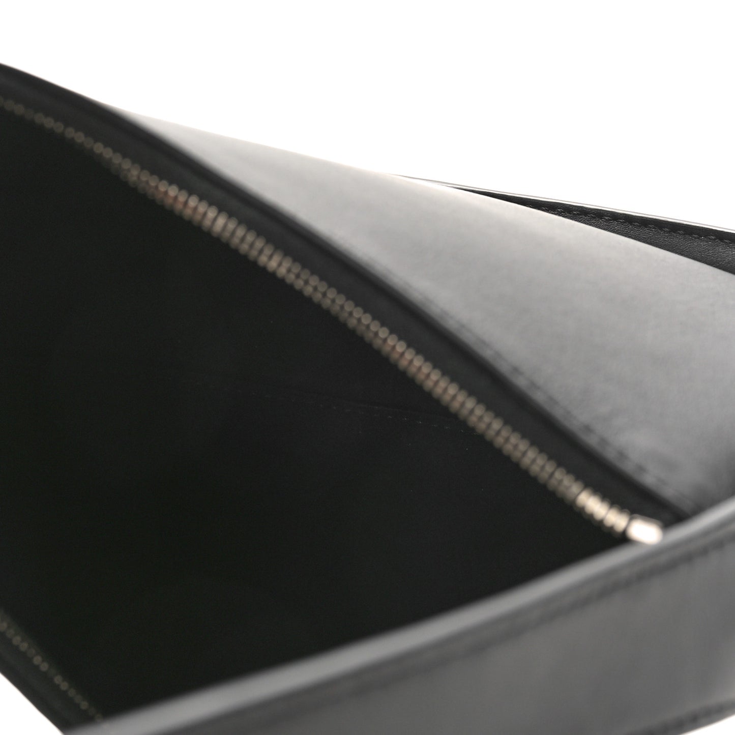 Smooth Calfskin Half Moon Shoulder Bag Black