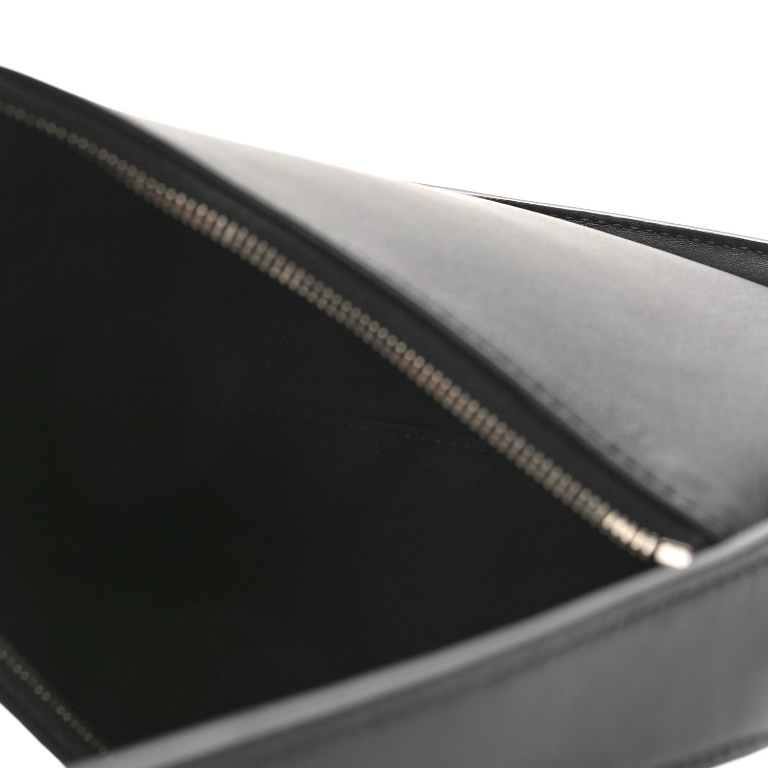 The Row Smooth Calfskin Half Moon Shoulder Bag Black 5 of 9