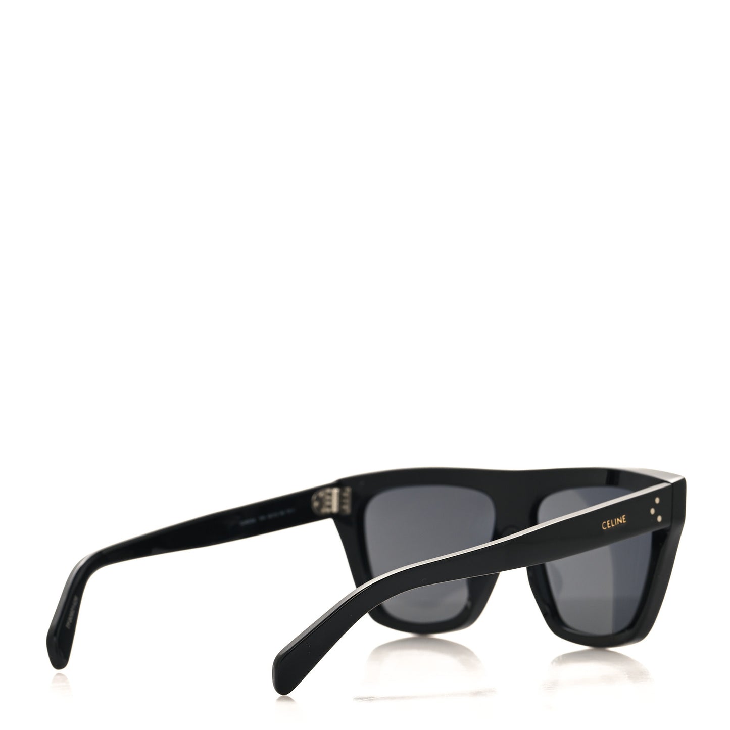 Acetate Square Sunglasses CL40256I Black