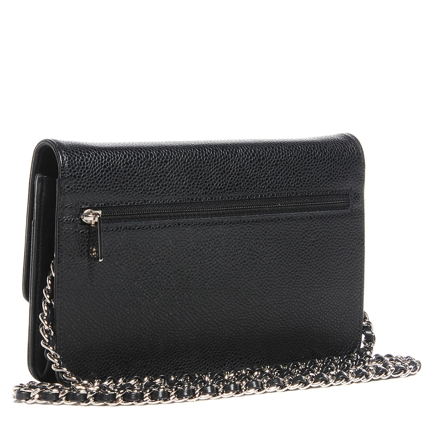 Caviar Timeless CC Wallet on Chain WOC Black