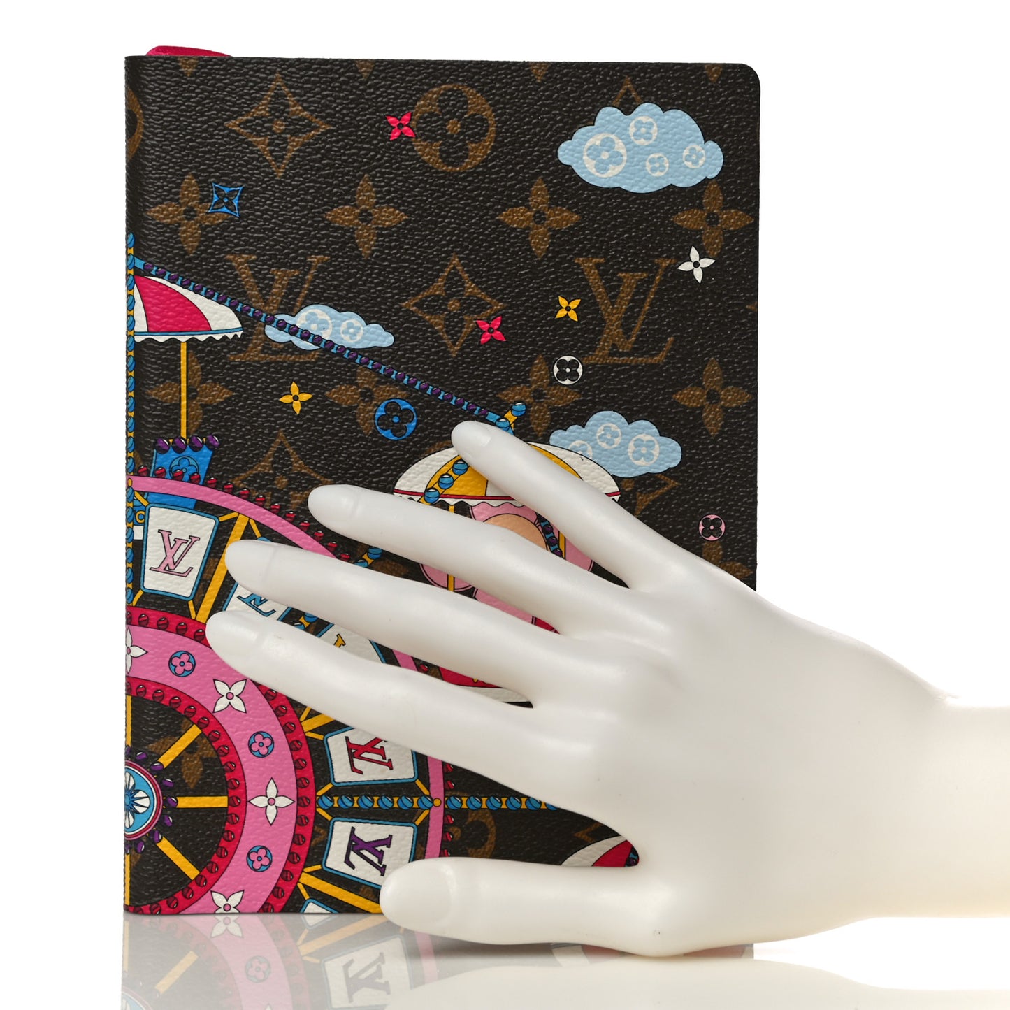 Monogram 2020 Christmas Animation Big Wheel Notebook MM Rose Ballerine