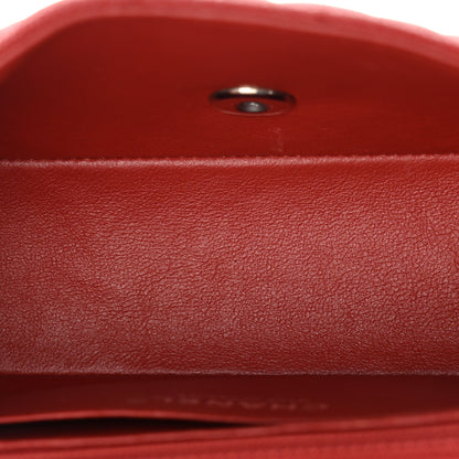 Chanel Caviar Quilted Mini Rectangular Flap Red 5 of 10