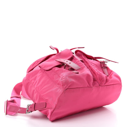 Prada Nylon Vela Small Backpack Fuxia 4 of 12