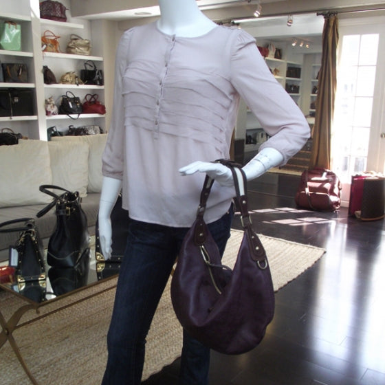 Louis Vuitton Mahina Onatah GM Aubergine 2 of 8