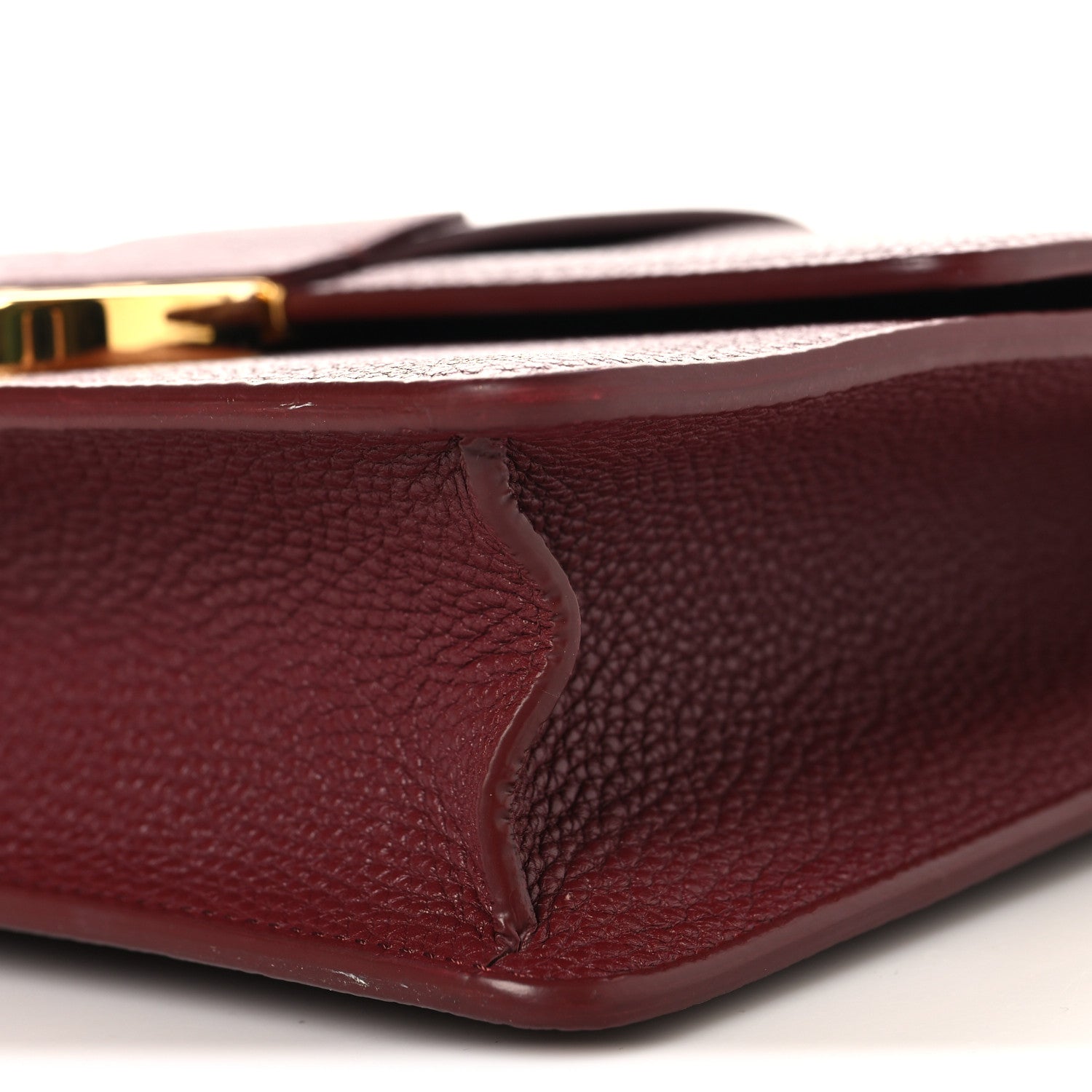 Christian Dior Grained Calfskin 30 Montaigne Flap Bag Red Brick 8 of 8