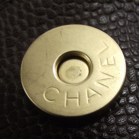 Caviar Quilted Shopping Tote Brown