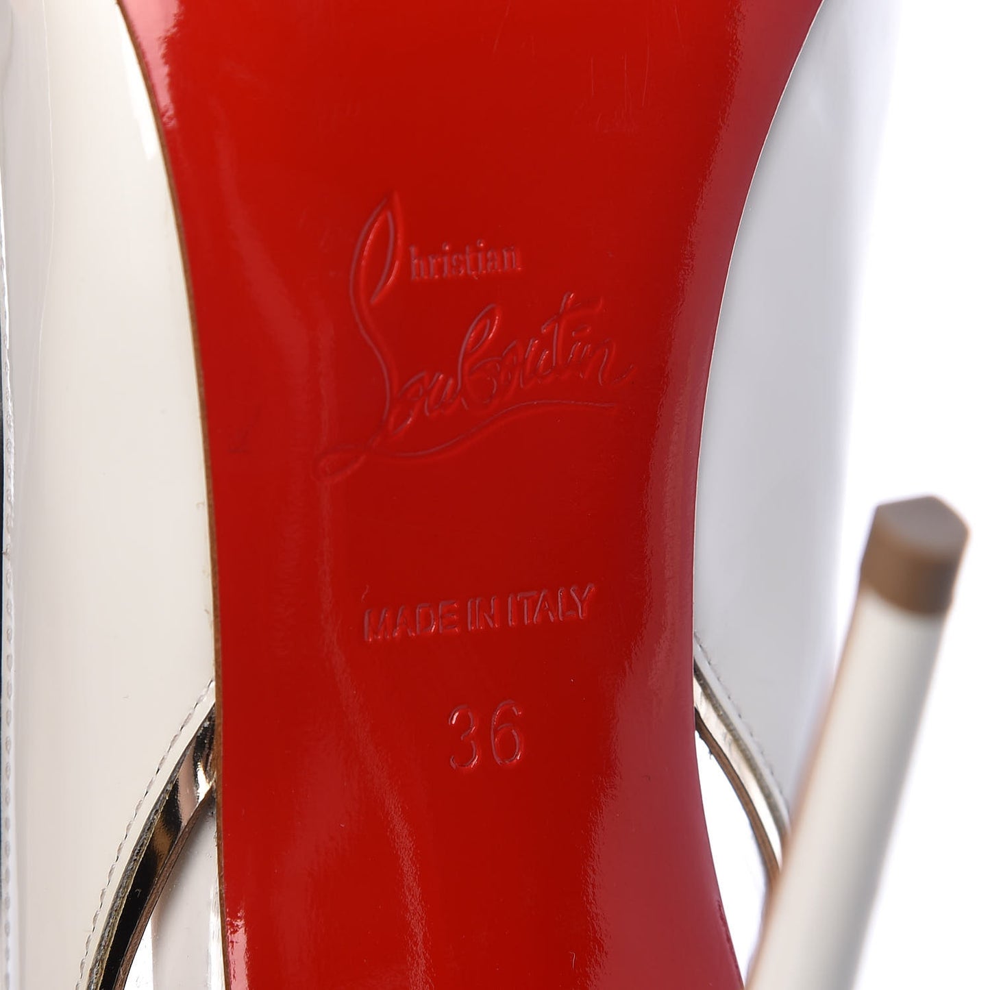 Patent Specchio PVC Cosmo 554 100 Pumps 36 Snow