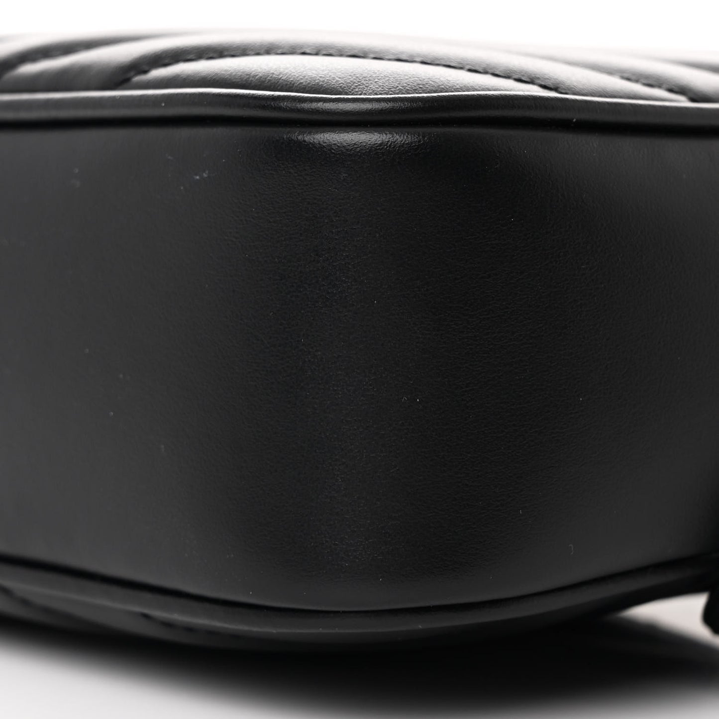 Calfskin Matelasse Monogram Lou Camera Bag Black