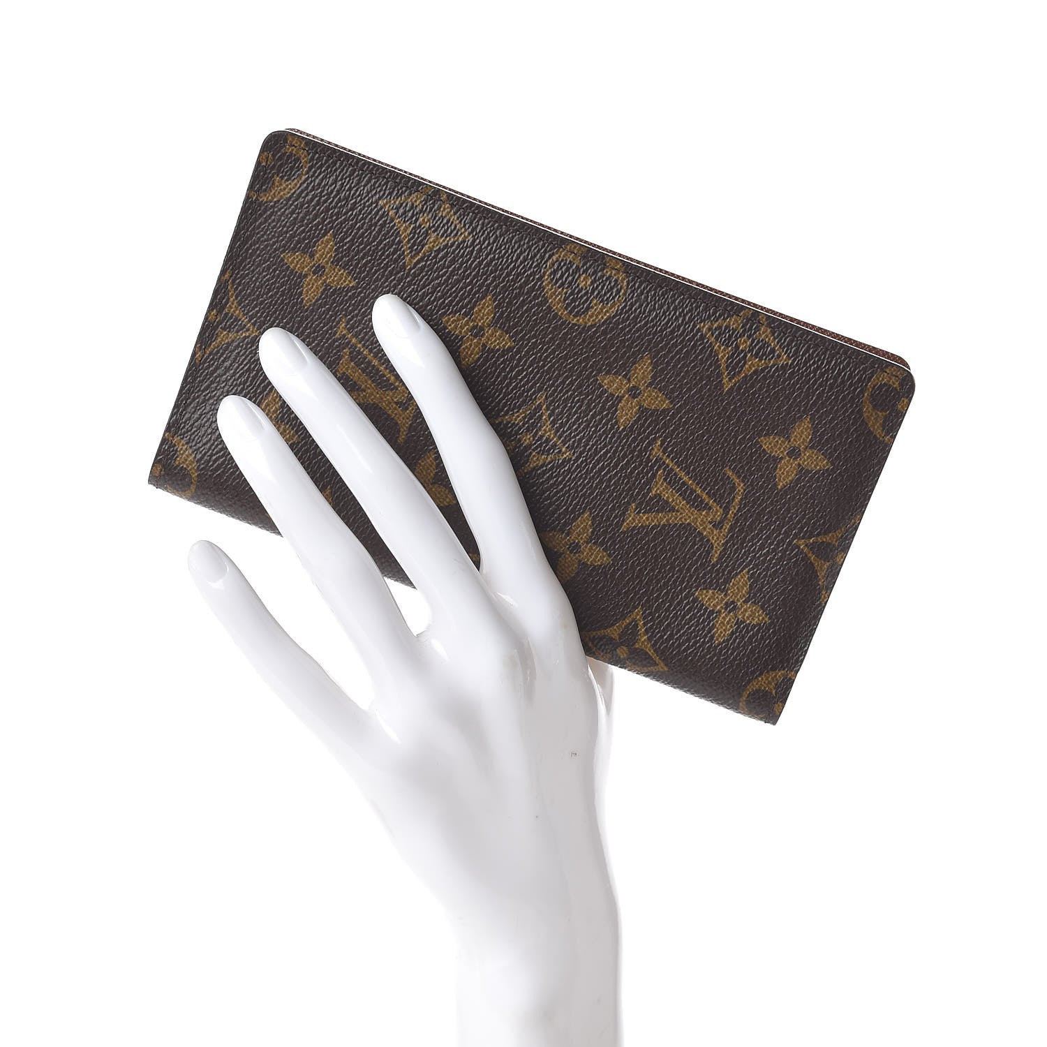 Louis Vuitton Monogram Checkbook Holder Case Wallet 2 of 8