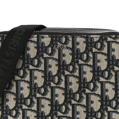Christian Dior Oblique Pouch Navy Blue 7 of 11