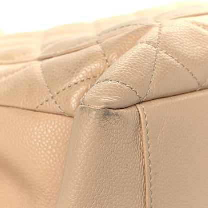 Chanel Caviar Quilted Grand Shopping Tote GST Beige Clair 11 of 18