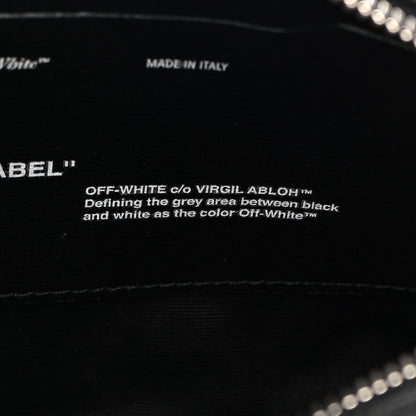 Off-White Calfskin Sculpture Crossbody Bag Black White 7 of 10