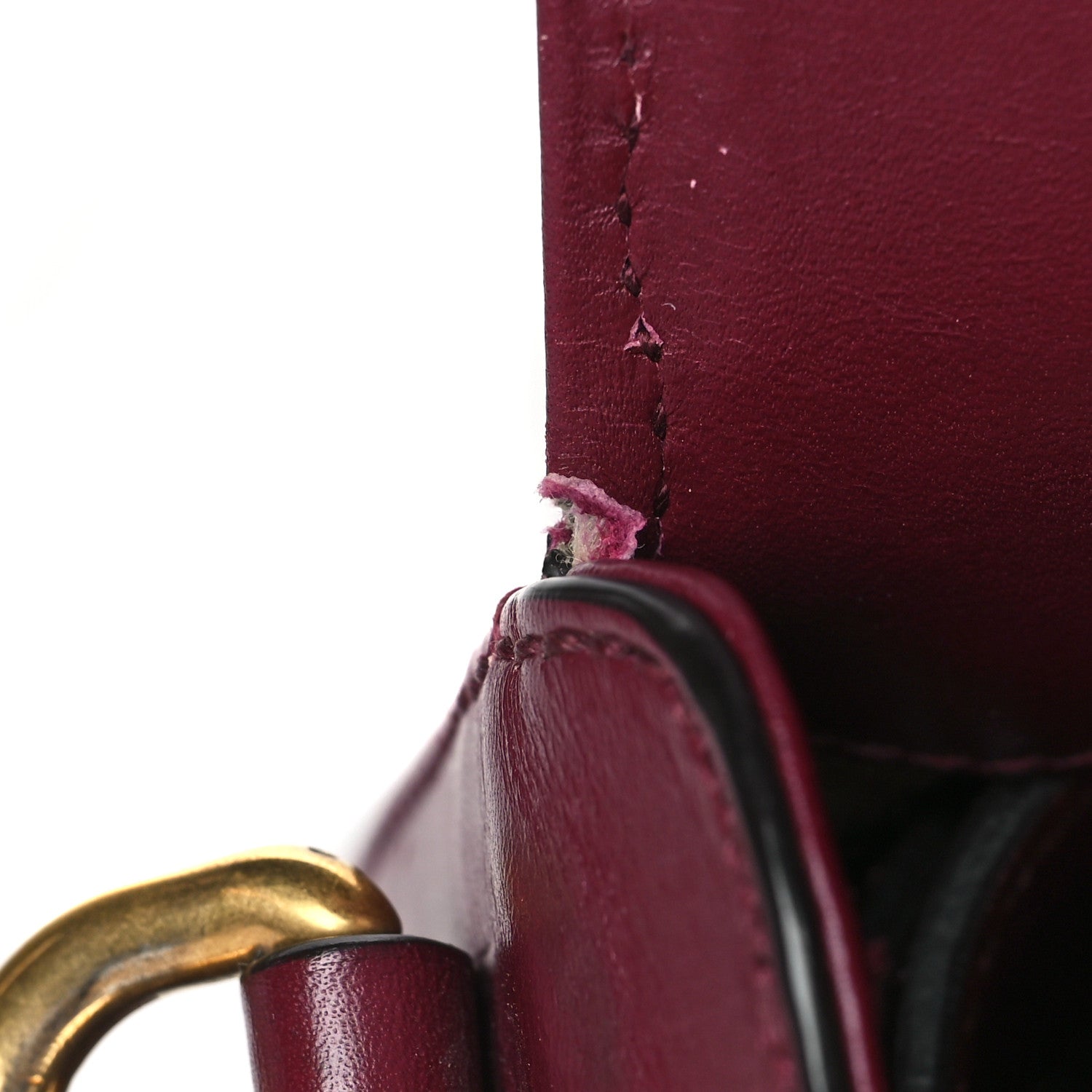 Gucci Ruinart Calfskin Small Lady Web Shoulder Bag Red 14 of 15
