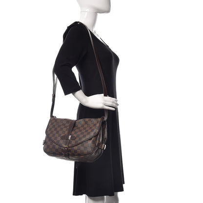 Louis Vuitton Damier Ebene Saumur MM SO 2 of 17