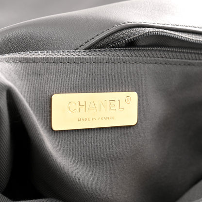 Chanel Lambskin Quilted Medium Chanel 19 Flap Dark Grey 6 of 10