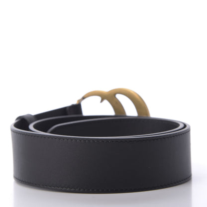 Gucci Calfskin Double G 40mm Belt 70 28 Black 2 of 3