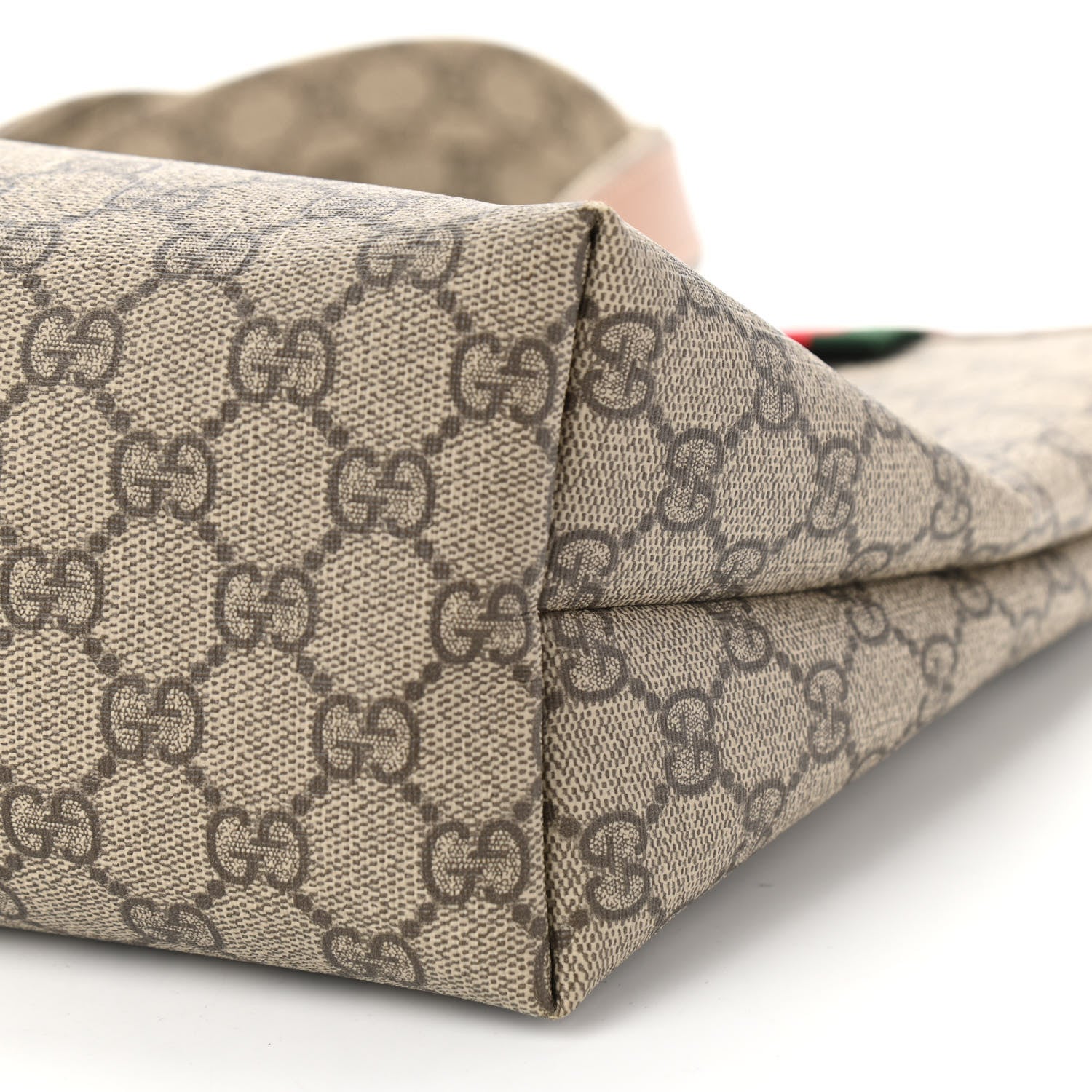 Gucci GG Plus Monogram Medium Signature Web Loop Tote Brown 10 of 10